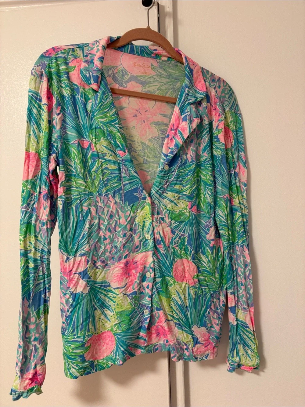 EUC Lilly Pulitzer Two-Piece Pajama Set